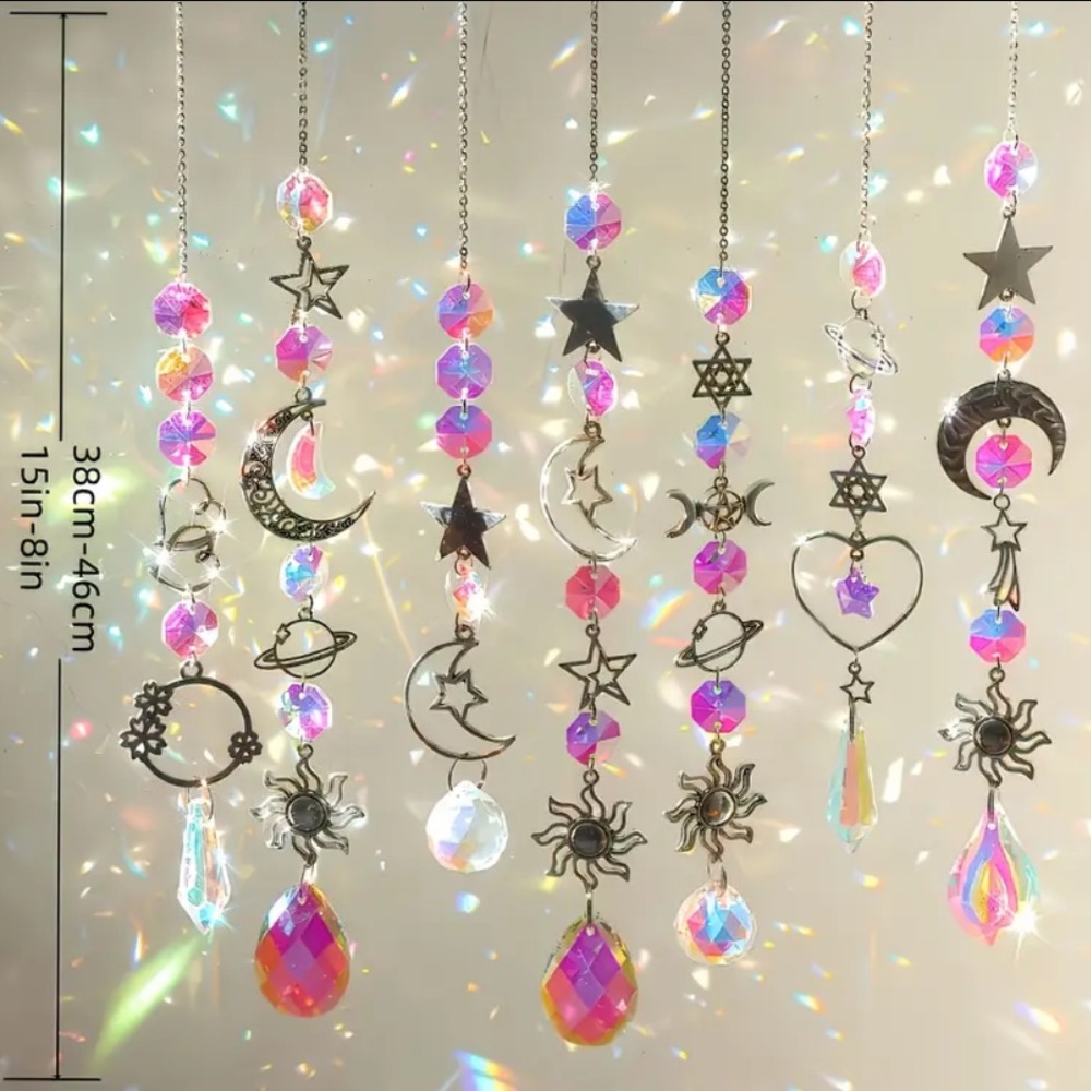 ✨BUY NOW Crystal Sun Catchers Wind Chimes✨ Pick One✨ - Picture 4 of 4